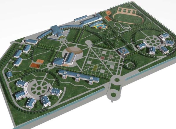 Планировочное решение парка