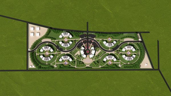 Санаторно-Курортный комплекс генплан