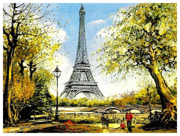 Кауфман картины Париж