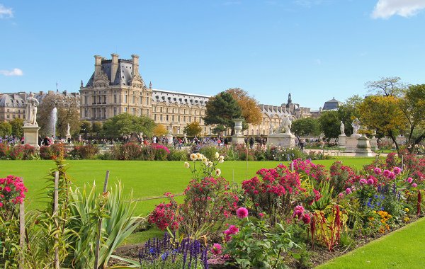 Сад Тюильри Франция