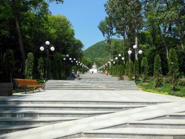 Железноводск парк каскадная лестница