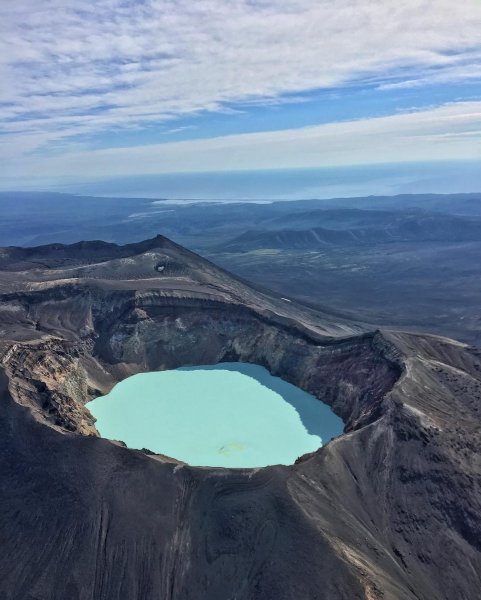 Вулкан малый Семячик Камчатка