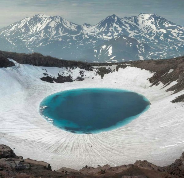 Вулкан малый Семячик Камчатка