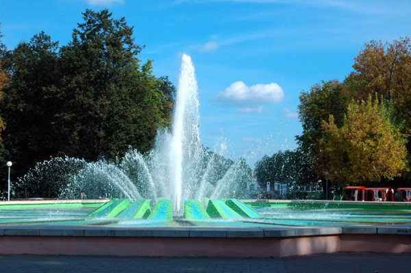 Бобруйск аллея фонтанов,