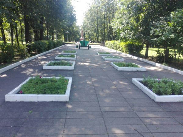 История создания памятника в городском парке Бобруйск