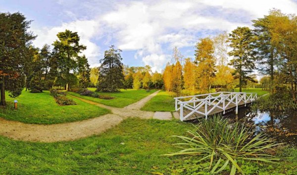 HDRI карты 3d Max сад