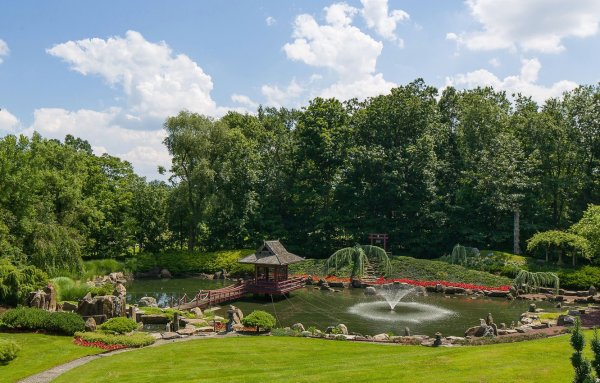 Парк Москвы лужайка