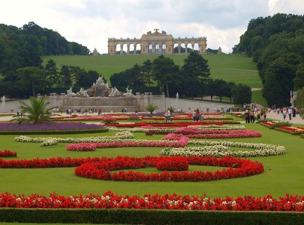 Сад Шенбрунн Австрия