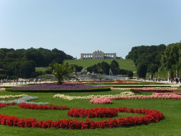 Австрия, Вена. Парк шёнбрунн