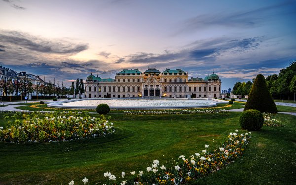 Парк Бельведер в Вене