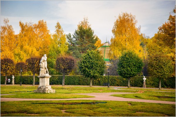 Усадьба Кусково осень