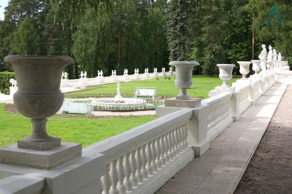 Верхняя терраса усадьба Архангельское