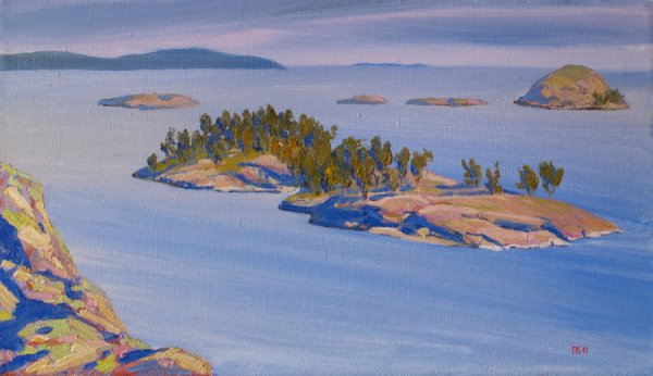 Ладожское озеро в живописи