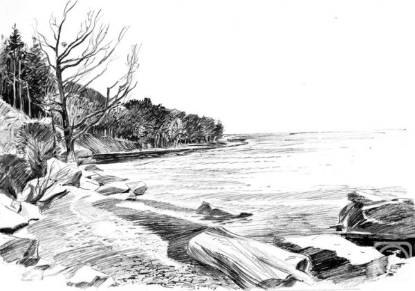 Байкал Графика