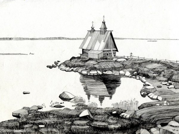 Карелия в графике