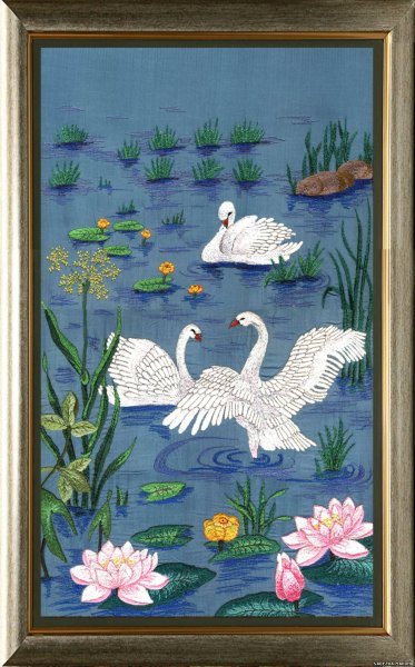 Рико Лебединое озеро вышивка