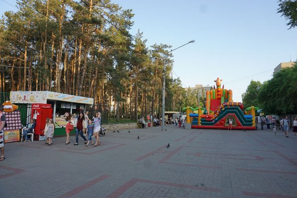 Воронеж Советский район парк Танаис