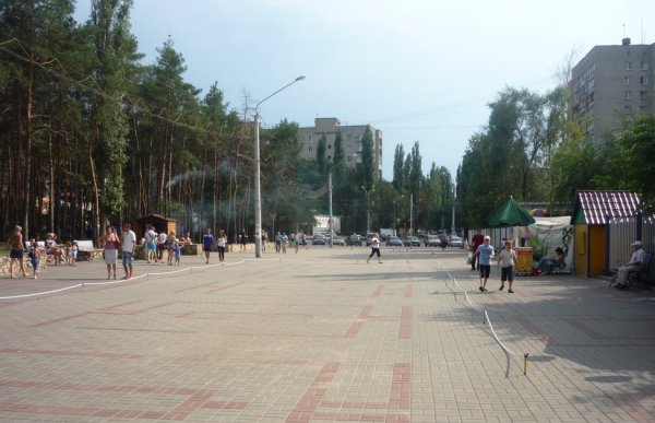 Воронеж Советский район парк Танаис