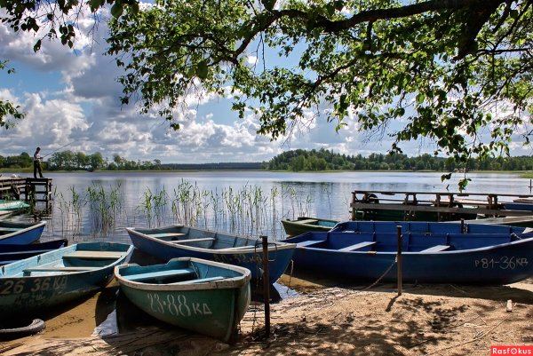 Голубое озеро Селигер