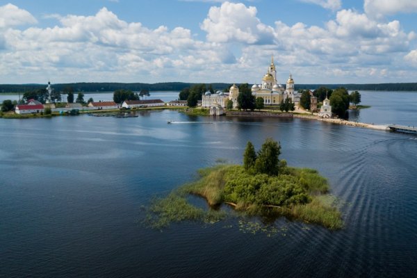 Озеро Селигер город Осташков