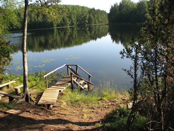 Серебряное озеро Селигер