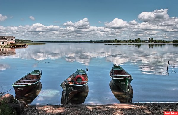 Осташков лодки селигерки