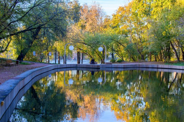 Нескучный сад в Москве пруды