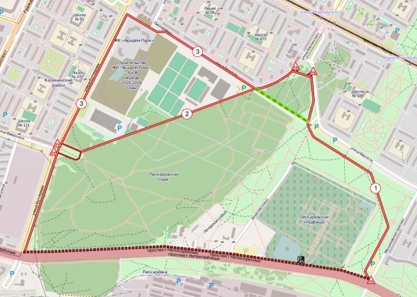 Пискаревский лесопарк СПБ