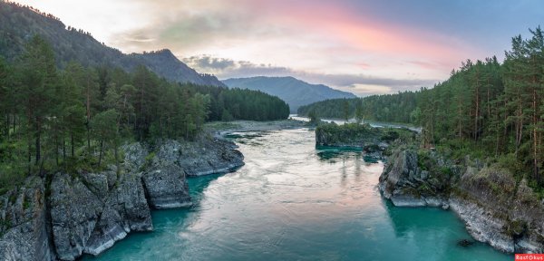 Горно Алтайск река Катунь