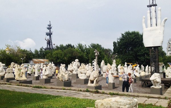 Парк скульптур Москва Музеон