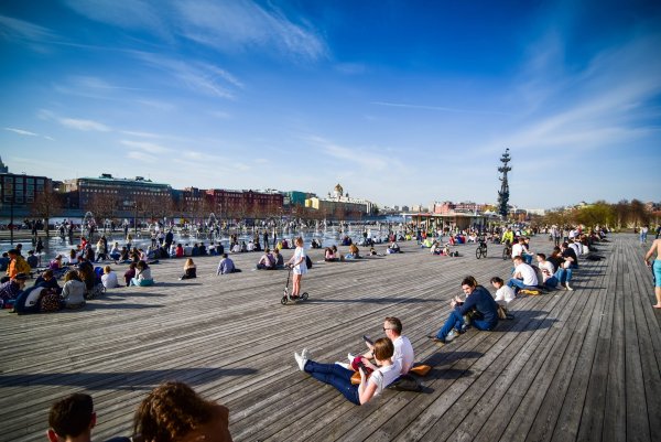 Парк искусств Музеон в Москве