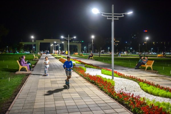 Новый парк в Бишкеке