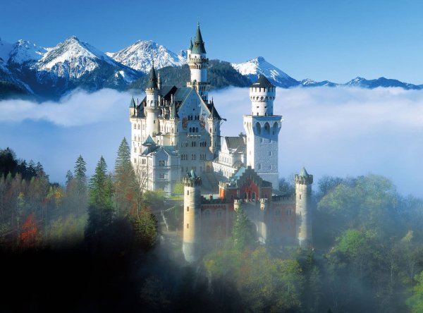 Замок Людвига 2 Нойшванштайн