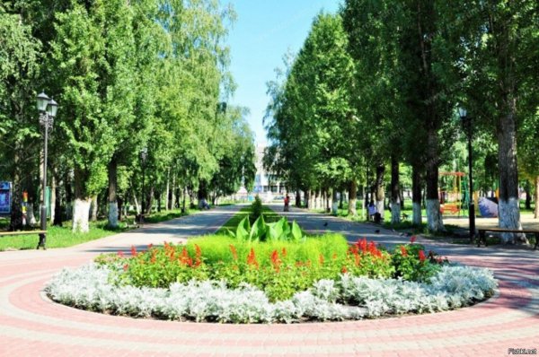 Городской парк Юбилейный Россошь