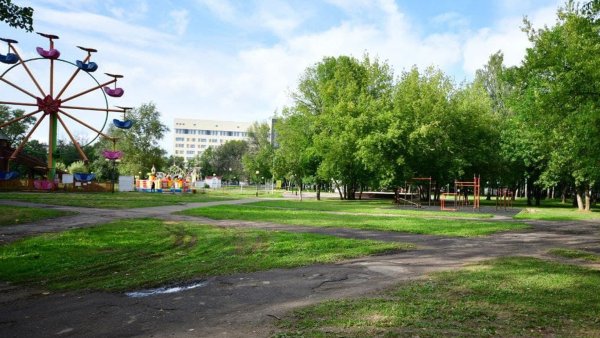 В парке Юбилейный Ярославль