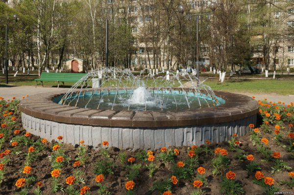 Ивантеевка городской парк фонтаны