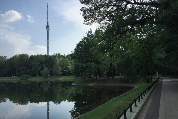 Парковый пруд Останкино