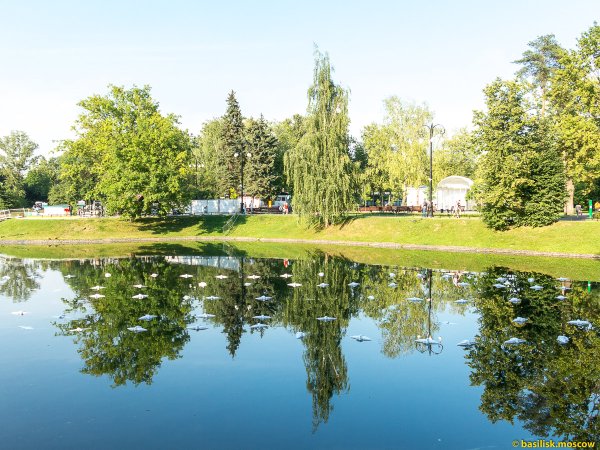 Музей усадьба Останкино пруд