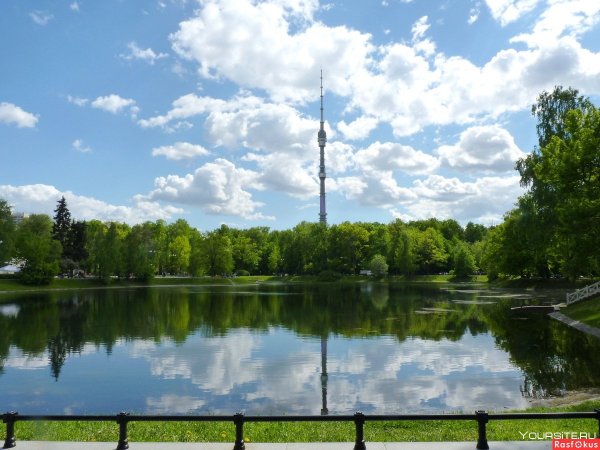 Парковый пруд Останкино
