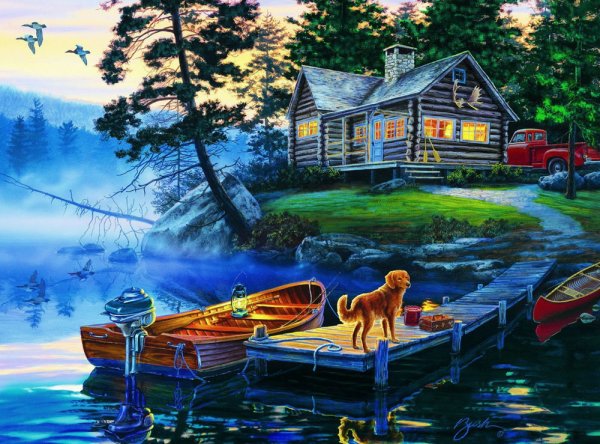 Художник Даррел Буш (Darrell Bush)