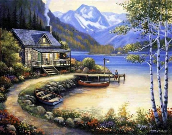 Пейзажи John Zaccheo