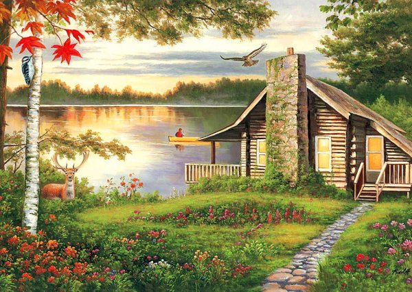 Домик у ручья