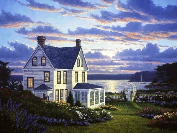 Пейзажи Randy van Beek