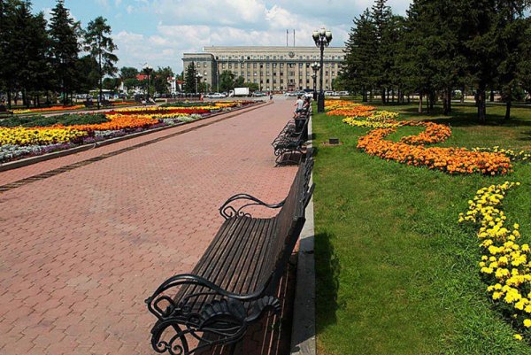 Сквер Кирова Иркутск