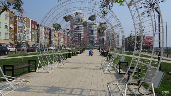 Верхняя набережная Иркутск