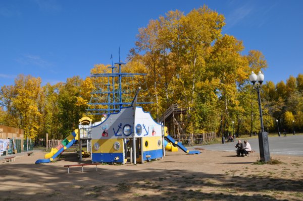 Комсомольский парк Иркутск 2