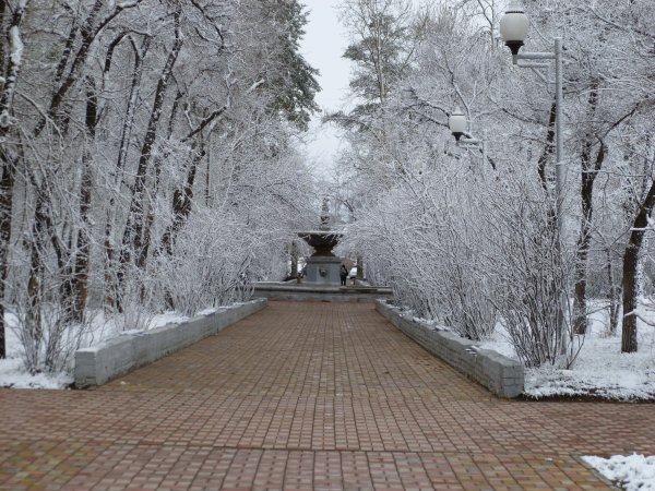 Зимний парк ДК Современник Ангарск