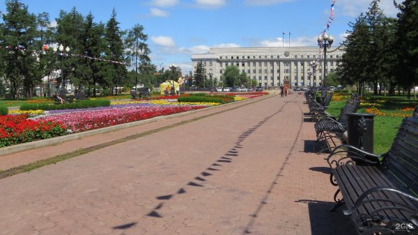 Сквер Кировский Иркутск