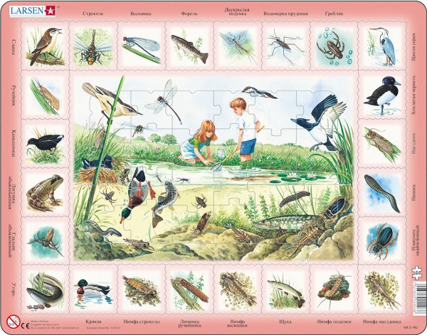 Пазл Larsen «пруд», 50 Эл.