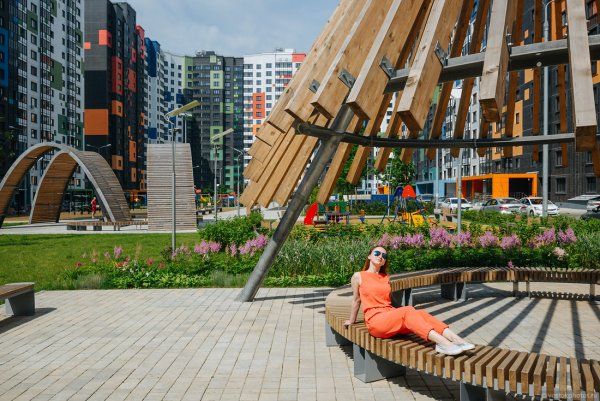 Красивые дворы Москвы